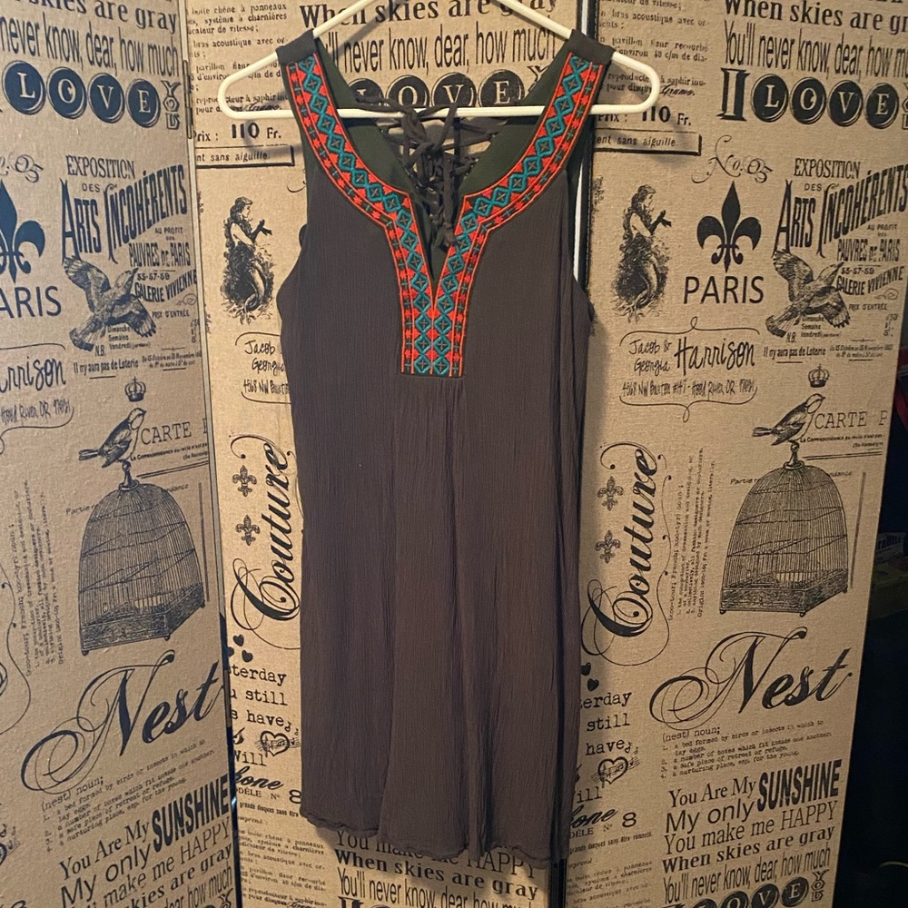 3/$12 Sale 🌈 Green, midi dress
